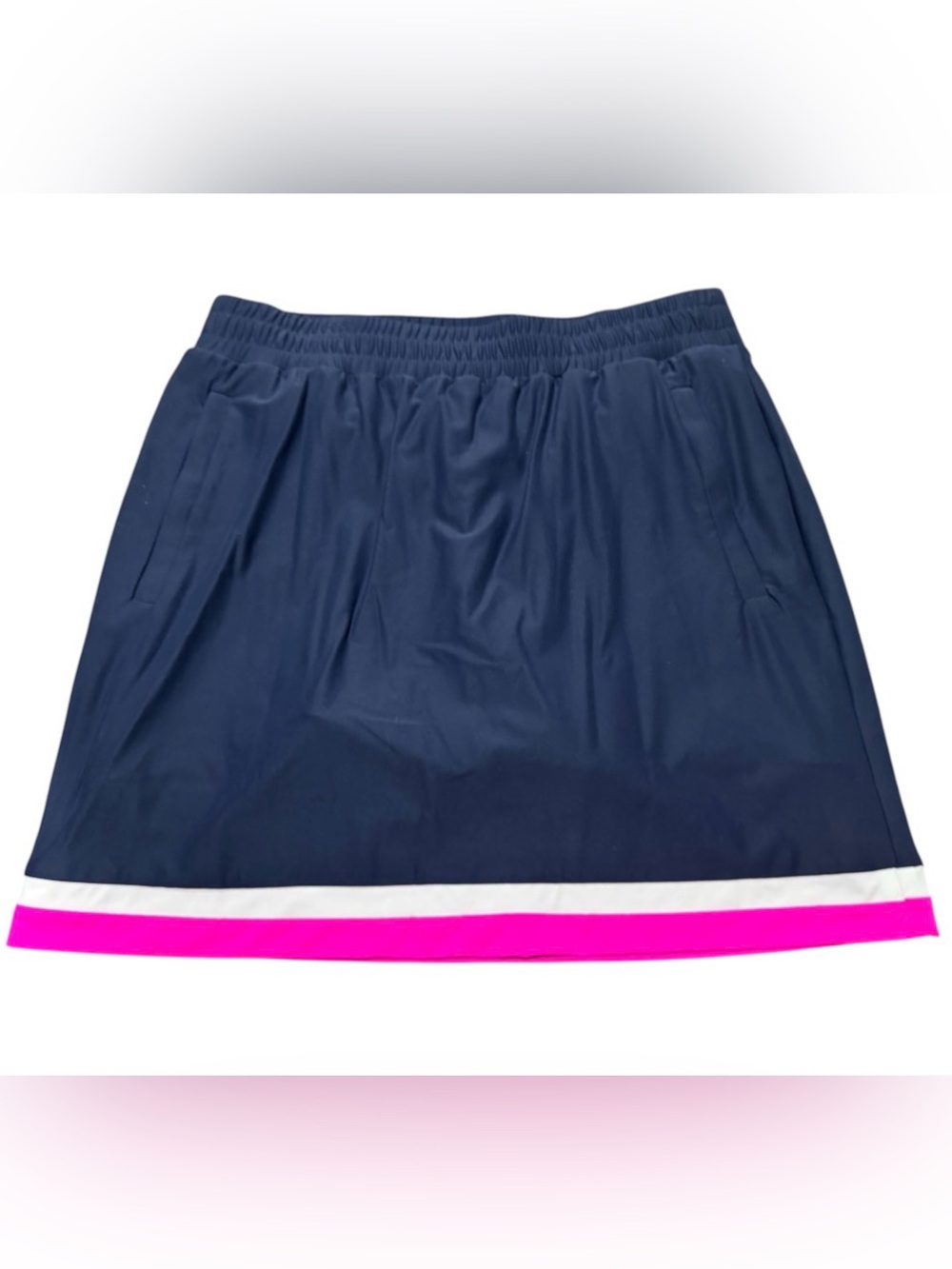 KINONA Golf Tennis Pickleball Skirt Skort Size Small Pockets Navy Blue Pink
